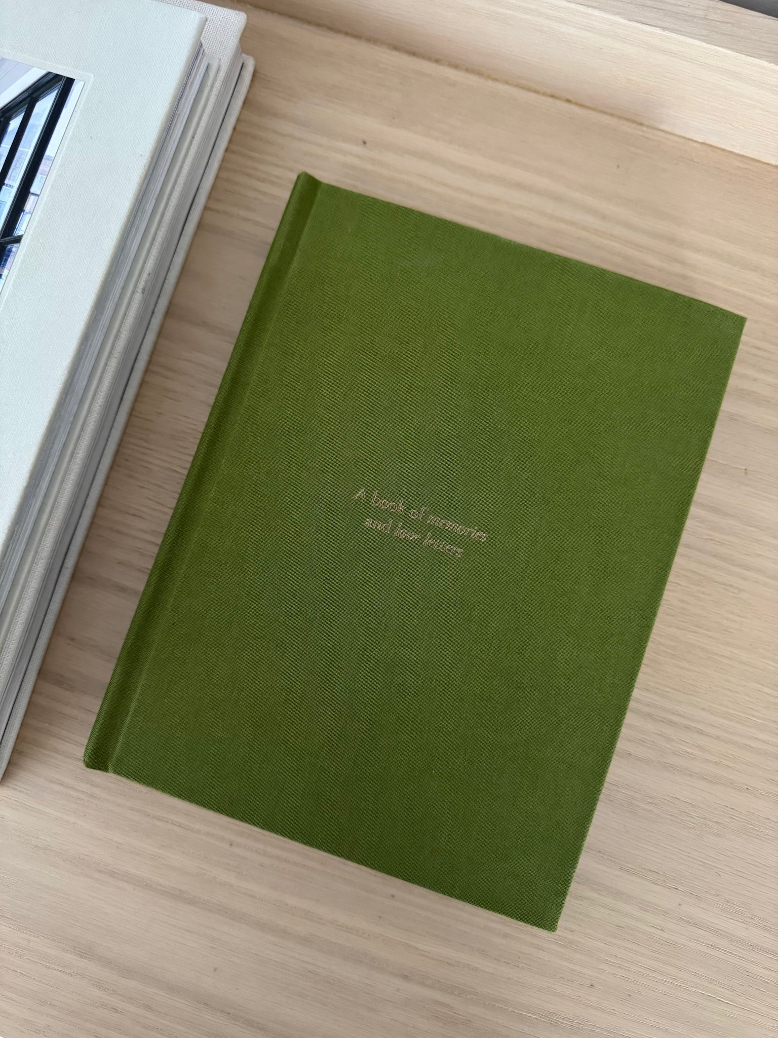 A book of memories and love letters