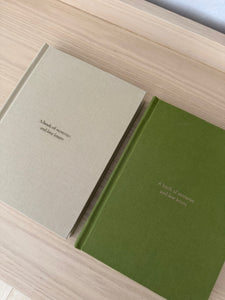 A book of memories and love letters